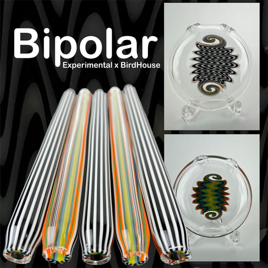 Experimental x BirdHouse - Bipolar Tubing - Colorado Color Company - Borosilicate Glass