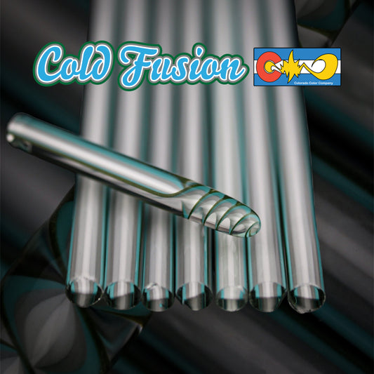 Cold Fusion - Filigree Cane - Borosilicate glass  - COE 33