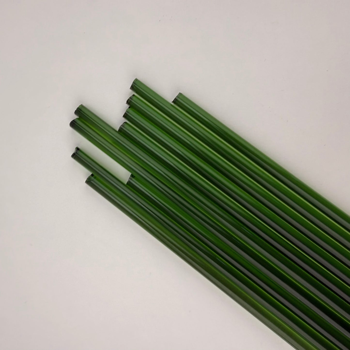 Green - Chinese Rod 6-8mm - Borosilicate Glass COE33