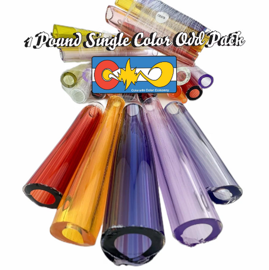 ODD Single Color - Variety Pack - 1 Pound - Borosilicate - COE 33