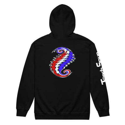 GD Spiral Wag - Unisex heavy blend zip hoodie
