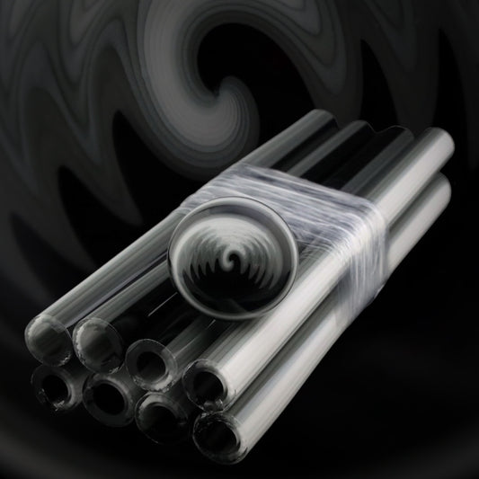 Tuxedo - Vac Stack - Borosilicate Glass - COE 33 - Lined Tubing