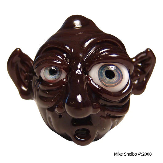 Walnussstab - Glass Alchemy - Borosilikatglas