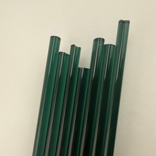 Teal - Chinese Rod 6-8mm - Borosilicate Glass COE33