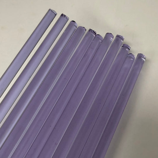 Purple - Chinese Rod 6-8mm - Borosilicate Glass COE33