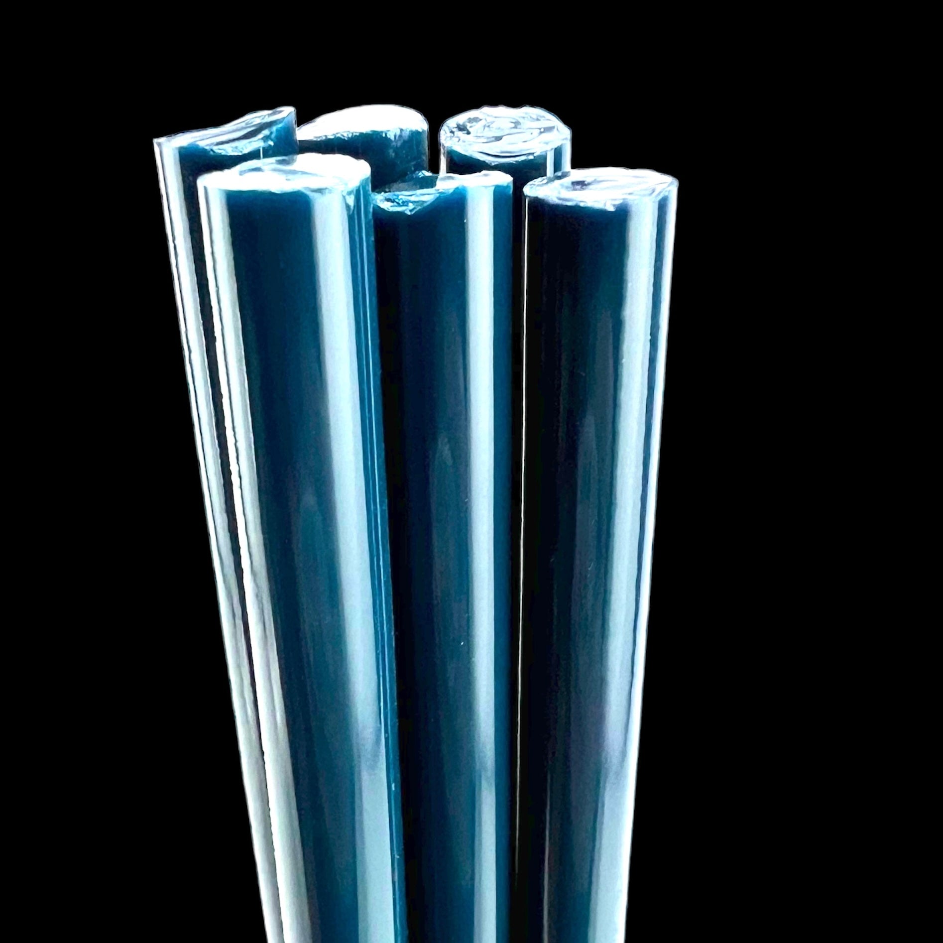 Deep Sea Blue Rods - NorthStar Glassworks - Borosilicate Glass ...