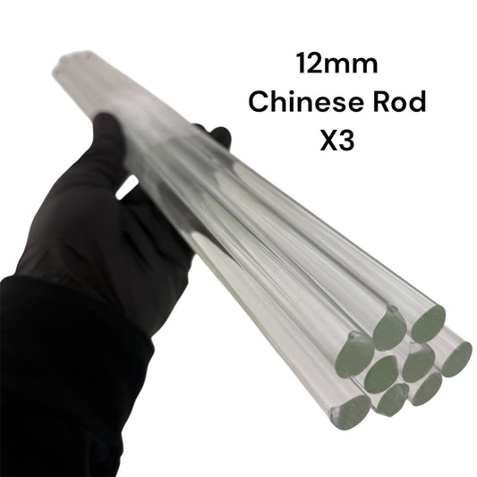 12mm - Chinese Tubing - Borosilicate Glass COE33