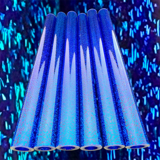 Teal Dichroic - Cobalt core layer - Borosilicate glass