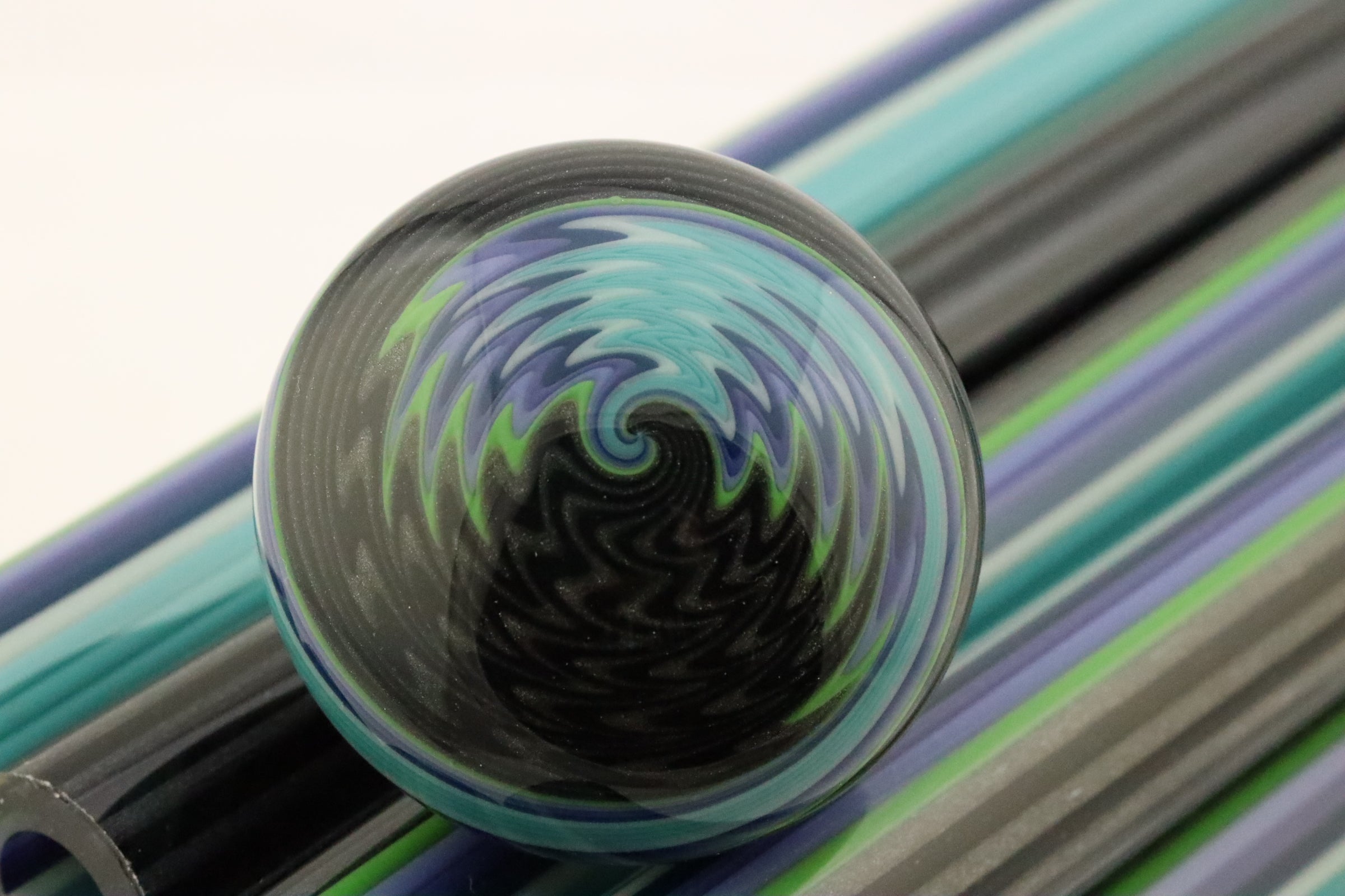 Blue Voodoo Stack Voodoo - Vac Stack - Borosilicate Glass - COE 33 - Lined Tubing ...